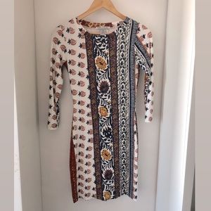 Sexy, adorable unique bohemian mini dress